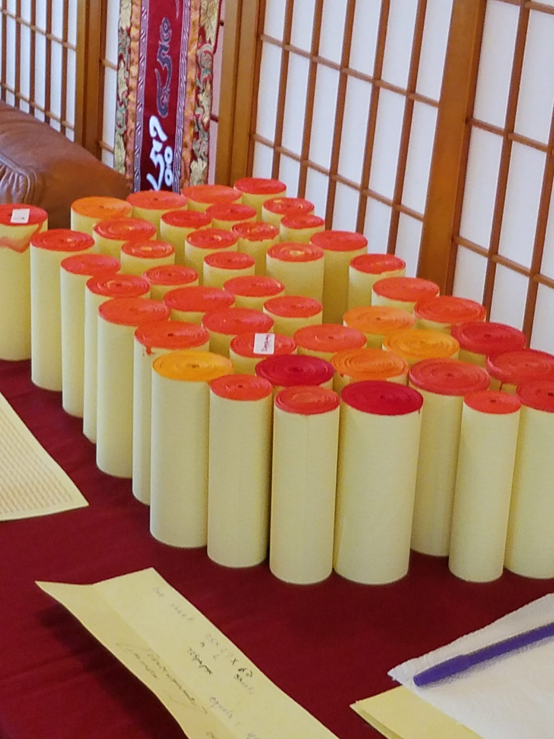 Mantra Rolls in Process