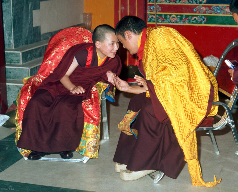 Welcoming Ceremony at Karmapa International Buddhist Institute