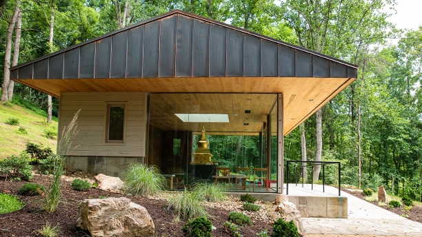 Reliquary Stupa Side View